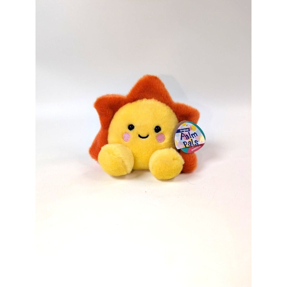 Palm Pals Rae Sun Plush Toy 5" Aurora World Whimsical Stuffed Animal Yellow NWT